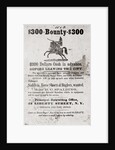 Civil War Recruiting Poster by Anonymous