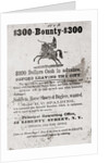 Civil War Recruiting Poster by Anonymous