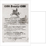 Civil War Recruiting Poster by Anonymous