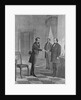 Andrew Johnson Receiving Impeachment Summons by Anonymous