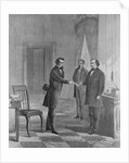 Andrew Johnson Receiving Impeachment Summons by Anonymous