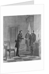 Andrew Johnson Receiving Impeachment Summons by Anonymous