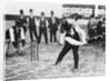 Man Playing Cricket by Anonymous