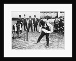 Man Playing Cricket by Anonymous