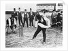 Man Playing Cricket by Anonymous