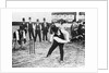 Man Playing Cricket by Anonymous