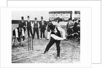 Man Playing Cricket by Anonymous