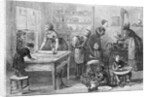 Women and Children Working in Kitchen by Anonymous