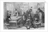 Women and Children Working in Kitchen by Anonymous