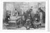 Women and Children Working in Kitchen by Anonymous