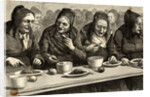 Old Women Having Meal by Anonymous