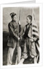 Ned Harrigan and Tony Hart Shaking Hands by Anonymous