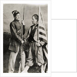 Ned Harrigan and Tony Hart Shaking Hands by Anonymous
