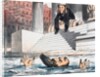 Cartoon of Jay Gould Drowning by Anonymous