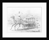 People Riding in Camel Drawn Coach by Anonymous