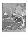 Christopher Columbus with his Two Sons by Anonymous