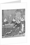 Christopher Columbus with his Two Sons by Anonymous