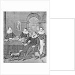 Christopher Columbus with his Two Sons by Anonymous
