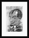 Caricature of Charles Baudelaire by Anonymous