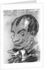 Caricature of Charles Baudelaire by Anonymous