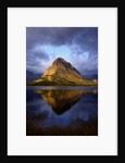 Grinnel Point Reflected in Swiftcurrent Lake by Anonymous