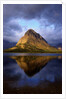 Grinnel Point Reflected in Swiftcurrent Lake by Anonymous