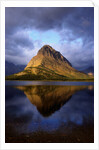 Grinnel Point Reflected in Swiftcurrent Lake by Anonymous