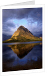 Grinnel Point Reflected in Swiftcurrent Lake by Anonymous