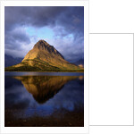 Grinnel Point Reflected in Swiftcurrent Lake by Anonymous