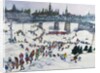 Winterlude, Pirovik - Ottawa-Hull, Canada by Franklin McMahon