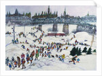 Winterlude, Pirovik - Ottawa-Hull, Canada by Franklin McMahon