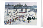 Winterlude, Pirovik - Ottawa-Hull, Canada by Franklin McMahon