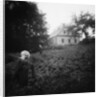 Scarecrows in a Small Vegetable Garden by Anonymous