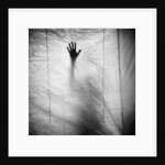 Shadow of a Hand Against Cloth by Anonymous