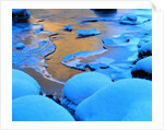 Ice and Snow on a Beach by Anonymous