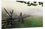 Morning Fog on a Mountain Farm by Anonymous