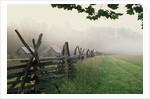 Morning Fog on a Mountain Farm by Anonymous