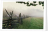 Morning Fog on a Mountain Farm by Anonymous
