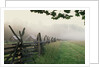 Morning Fog on a Mountain Farm by Anonymous