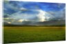 Rainbow Over Valley by Anonymous