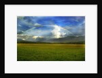 Rainbow Over Valley by Anonymous