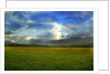 Rainbow Over Valley by Anonymous