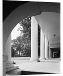 Colonnade and Portico at the Academical Village, University of Virginia, Charlottesville by Anonymous