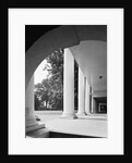 Colonnade and Portico at the Academical Village, University of Virginia, Charlottesville by Anonymous