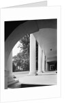 Colonnade and Portico at the Academical Village, University of Virginia, Charlottesville by Anonymous