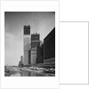 World Trade Center Twin Towers Under Construction by Anonymous