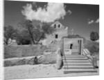 Entrance to the San Jose de la Laguna Mission by Corbis