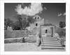 Entrance to the San Jose de la Laguna Mission by Corbis