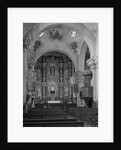 Interior of the Mission Church of San Xavier del Bac by Anonymous