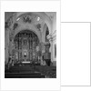 Interior of the Mission Church of San Xavier del Bac by Anonymous